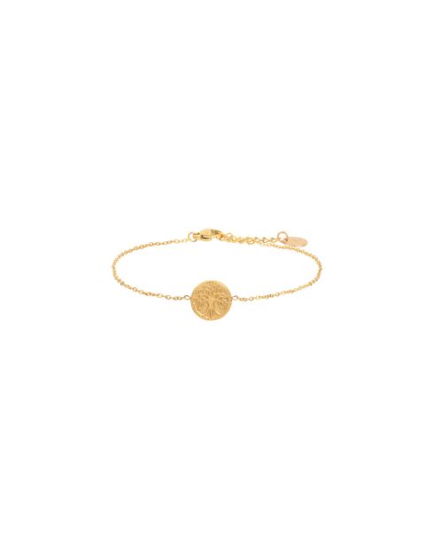 Tree of Life gouden stalen armband