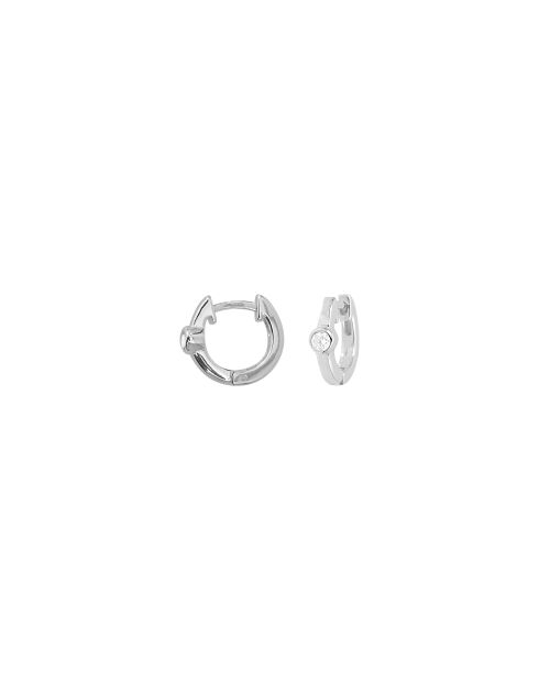Boucles d'oreilles en Argent et oxydes de zirconium