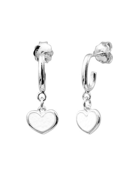 Boucles d'oreilles en Argent et nacre