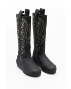 Botas de piel Montana negras