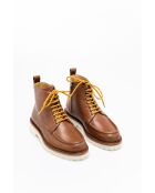 Bottines en cuir Arthur marron
