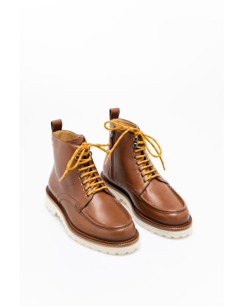 Bottines en cuir Arthur marron