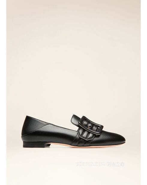 Ballerines en cuir Romy noires