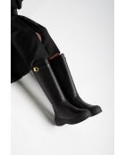 Stivali Aurore in pelle nera