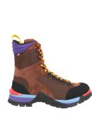 Boots en cuir Léo marron