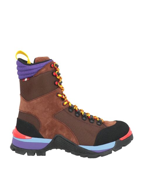 Boots en cuir Léo marron