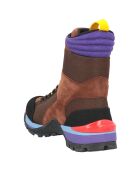 Boots en cuir Léo marron