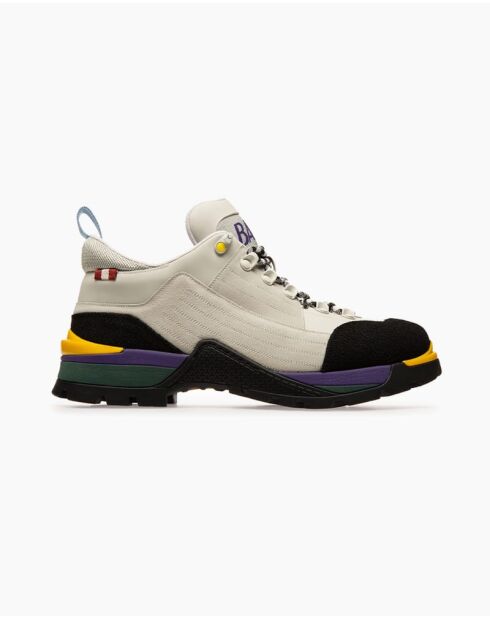 Scarpe Derby in morbida pelle bianca