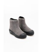 Bottines en cuir Guard grises