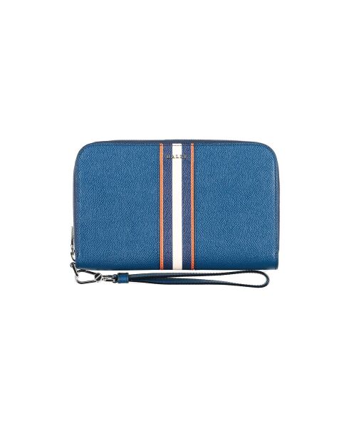 Portefeuille en cuir Blass bleu ciel