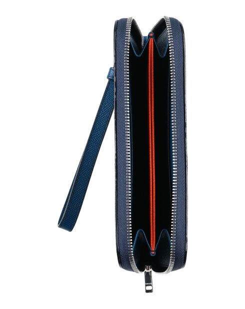 Portefeuille en cuir Blass bleu ciel