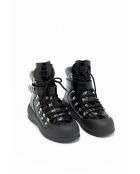 Stivali Coralie in pelle nera