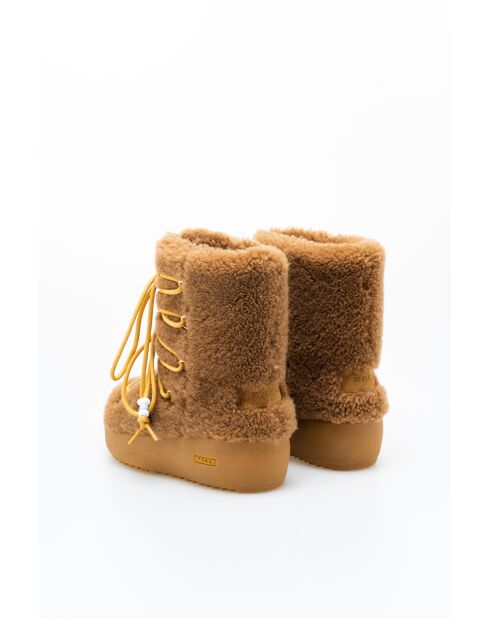 Stivali Corviglia in pelle cammello