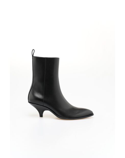 Stivali Leah in pelle nera