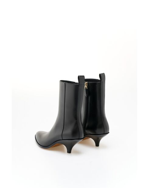 Stivali Leah in pelle nera