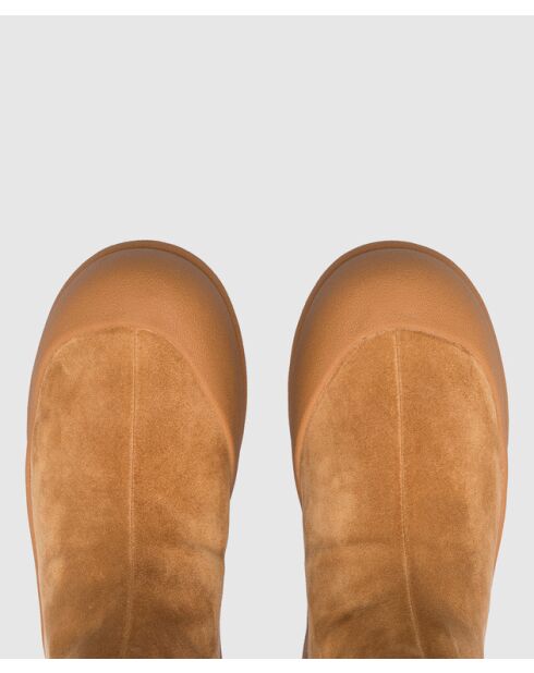 Stivali Edith in pelle marrone chiaro