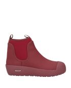 Bottines en cuir Ambre rouge traditionnel