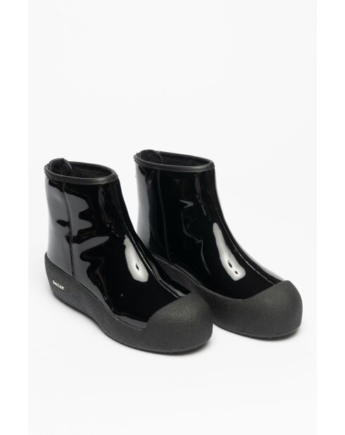 Stivali Lina in pelle nera