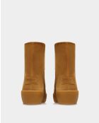 Stivali Esmée in pelle cammello