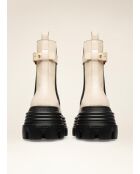 Botas de piel Chloé blanquecinas