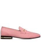 Mocassins en cuir Mathis rose bonbon