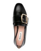 Mocassins en cuir Jade noirs