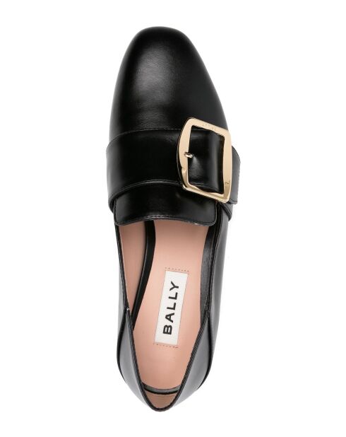 Mocassins en cuir Jade noirs