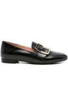 Mocassins en cuir Jade noirs