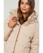 Doudoune Bella beige