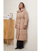 Doudoune Christelle camel