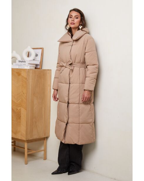 Doudoune Christelle camel