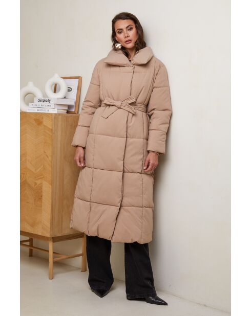 Doudoune Christelle camel