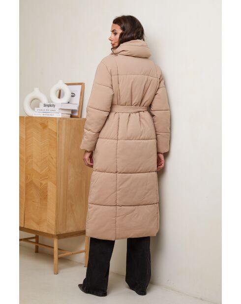 Doudoune Christelle camel