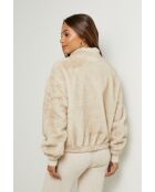 Fausse fourrure Pierrette beige