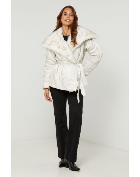 Doudoune Béatrix beige