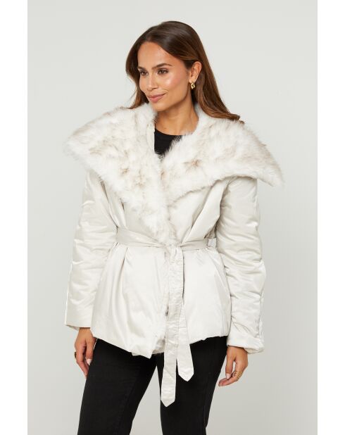 Doudoune Béatrix beige