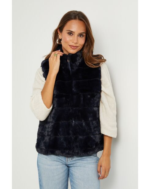 Pelliccia sintetica Laura Marine