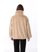 Pelliccia sintetica cammello Huguette