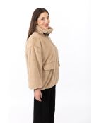 Pelliccia sintetica cammello Huguette