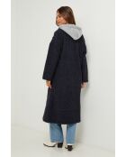 Manteau Bérangère marine