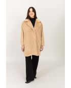 Pelliccia sintetica Hanna camel