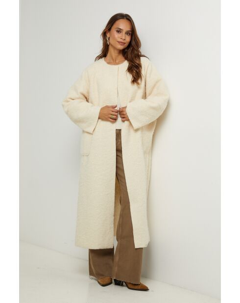 Manteau Annick écru