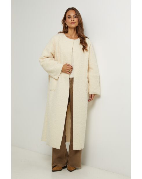 Manteau Annick écru