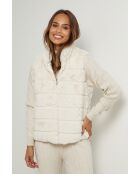 Fausse fourrure Lucie beige