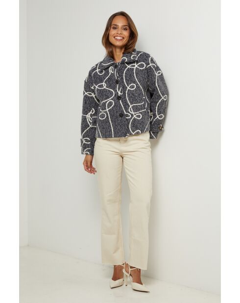 Manteau Aurélie anthracite