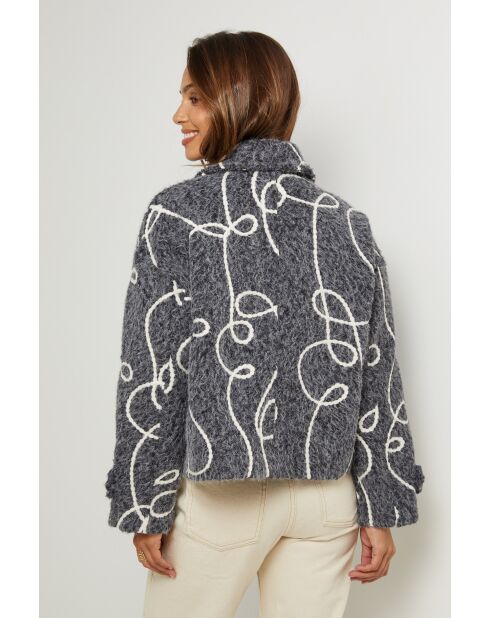 Manteau Aurélie anthracite