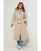 Abrigo Bertille taupe
