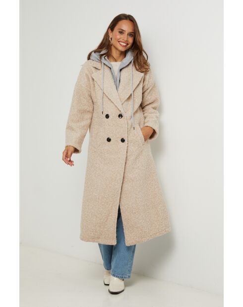 Abrigo Bertille taupe