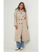 Abrigo Bertille taupe