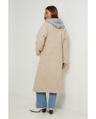 Abrigo Bertille taupe
